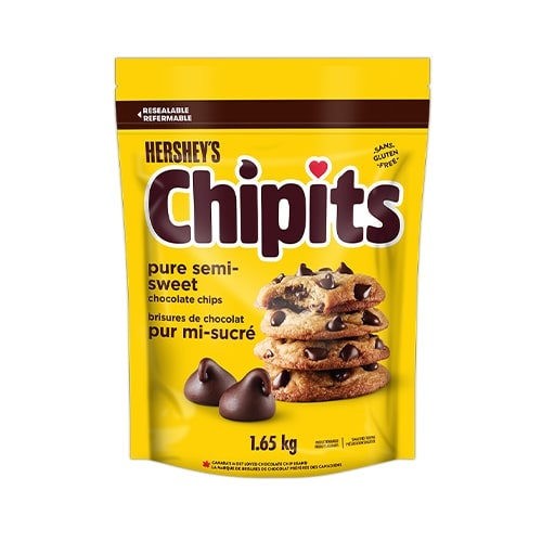 Hershey's Chipits Baking Chips in package