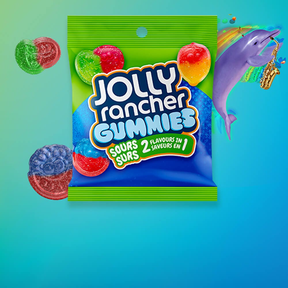 Jolly Rancher Sours 2 Flavours in 1