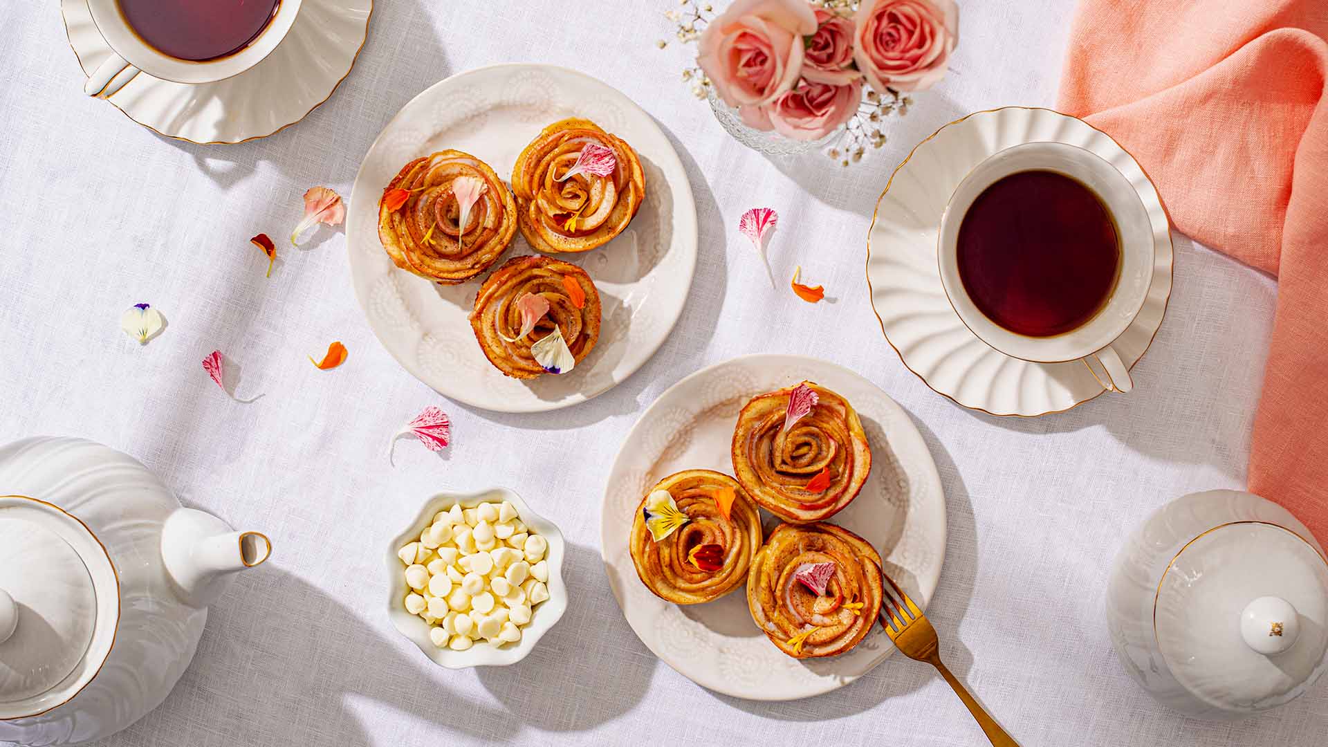 apple rose tarts
