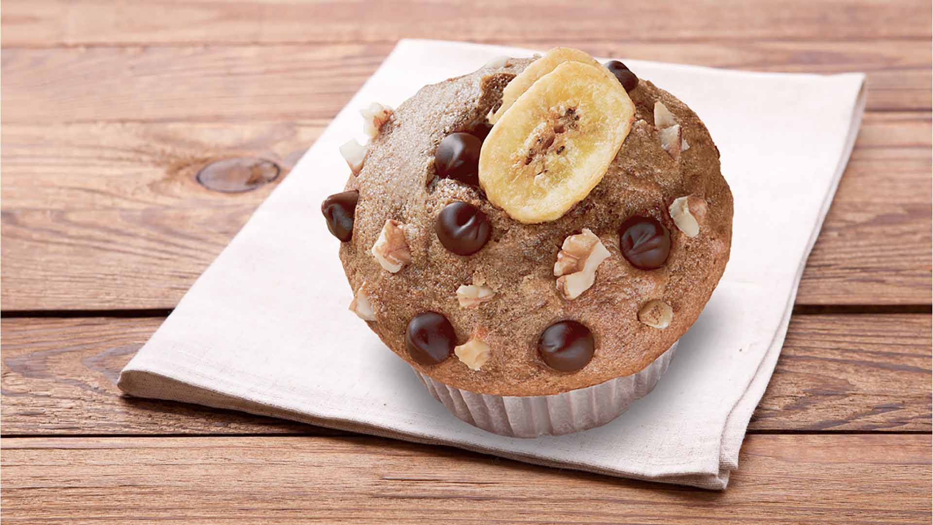 banana chocolate chip muffins