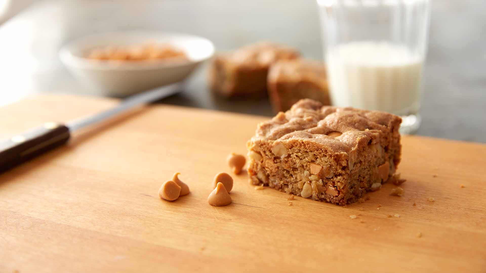 butterscotch blondies recipe