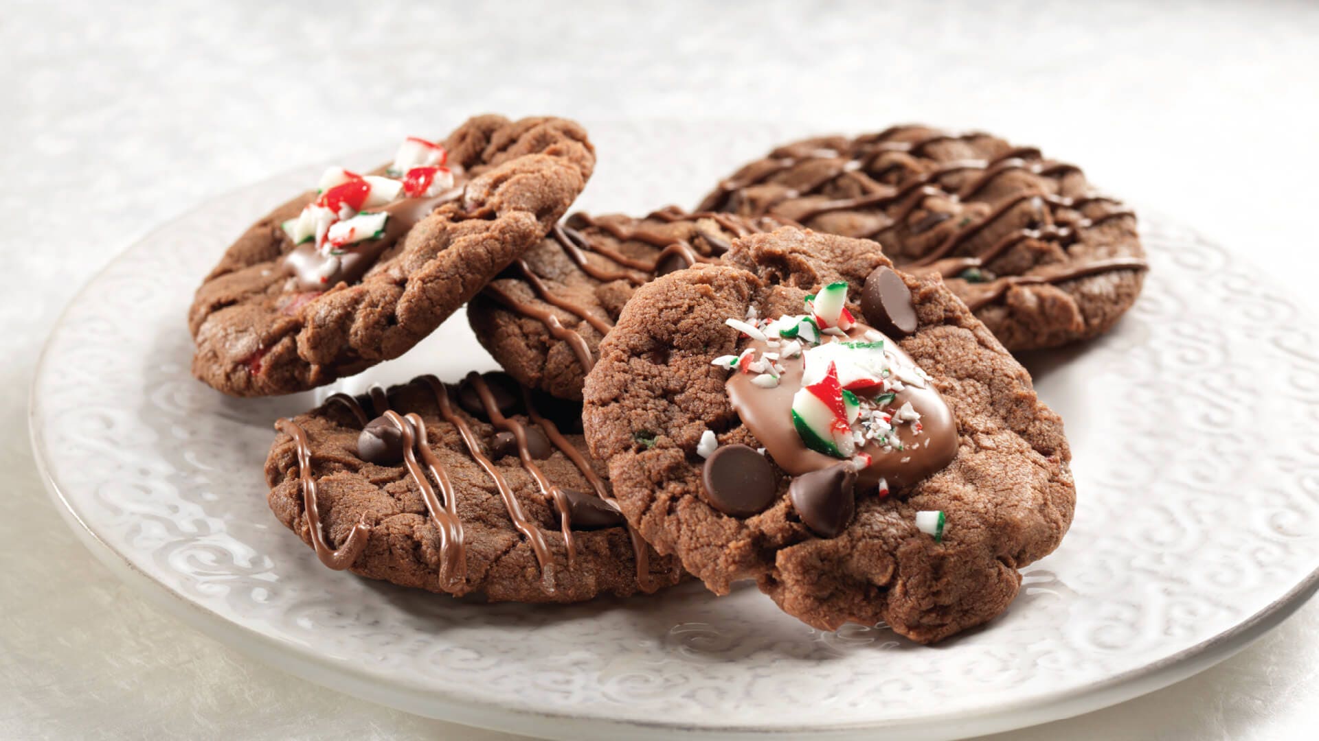 Candy Cane Chip Cookies Recipe Recipes