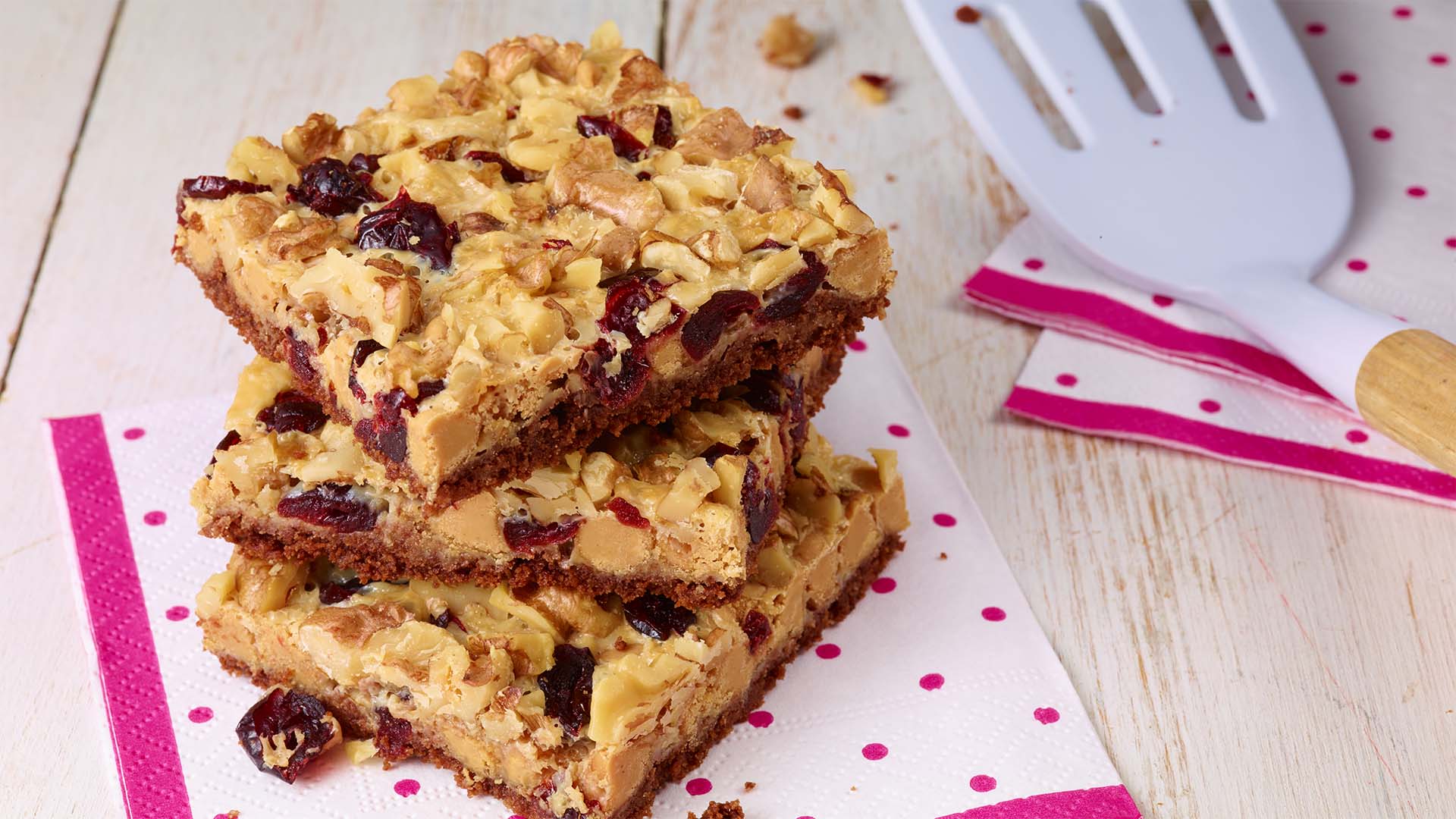 chocolate cranberry bars recipe