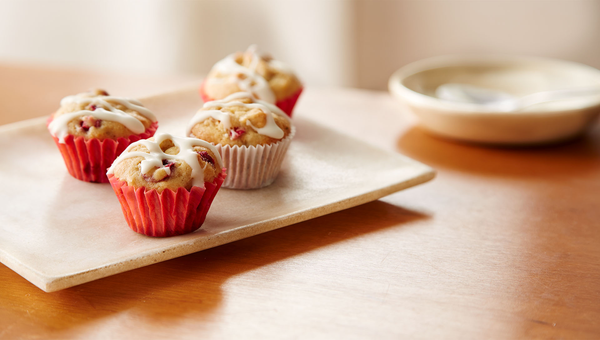 glazed cranberry mini cakes recipe