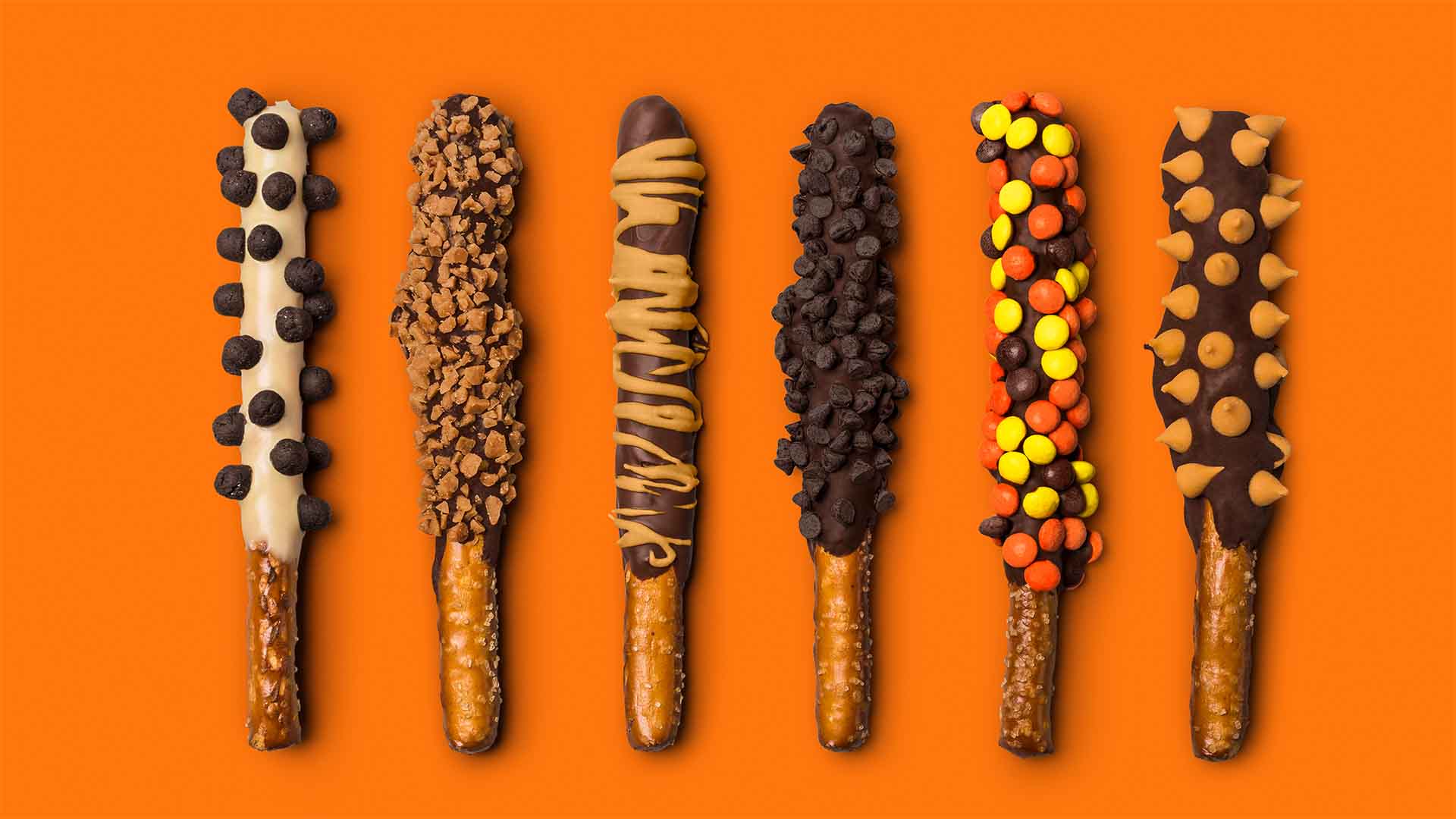hersheys chocolate dipped pretzels