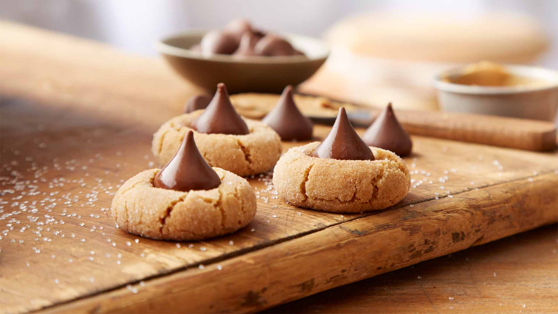 HERSHEY'S Peanut Butter Blossoms Recipe Recipes