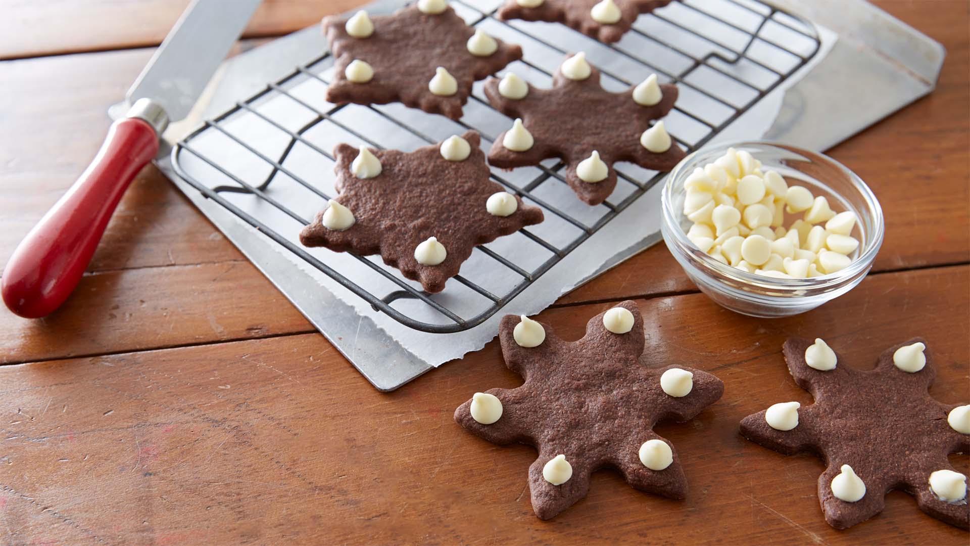 holiday chocolate shortbread cookies recipe