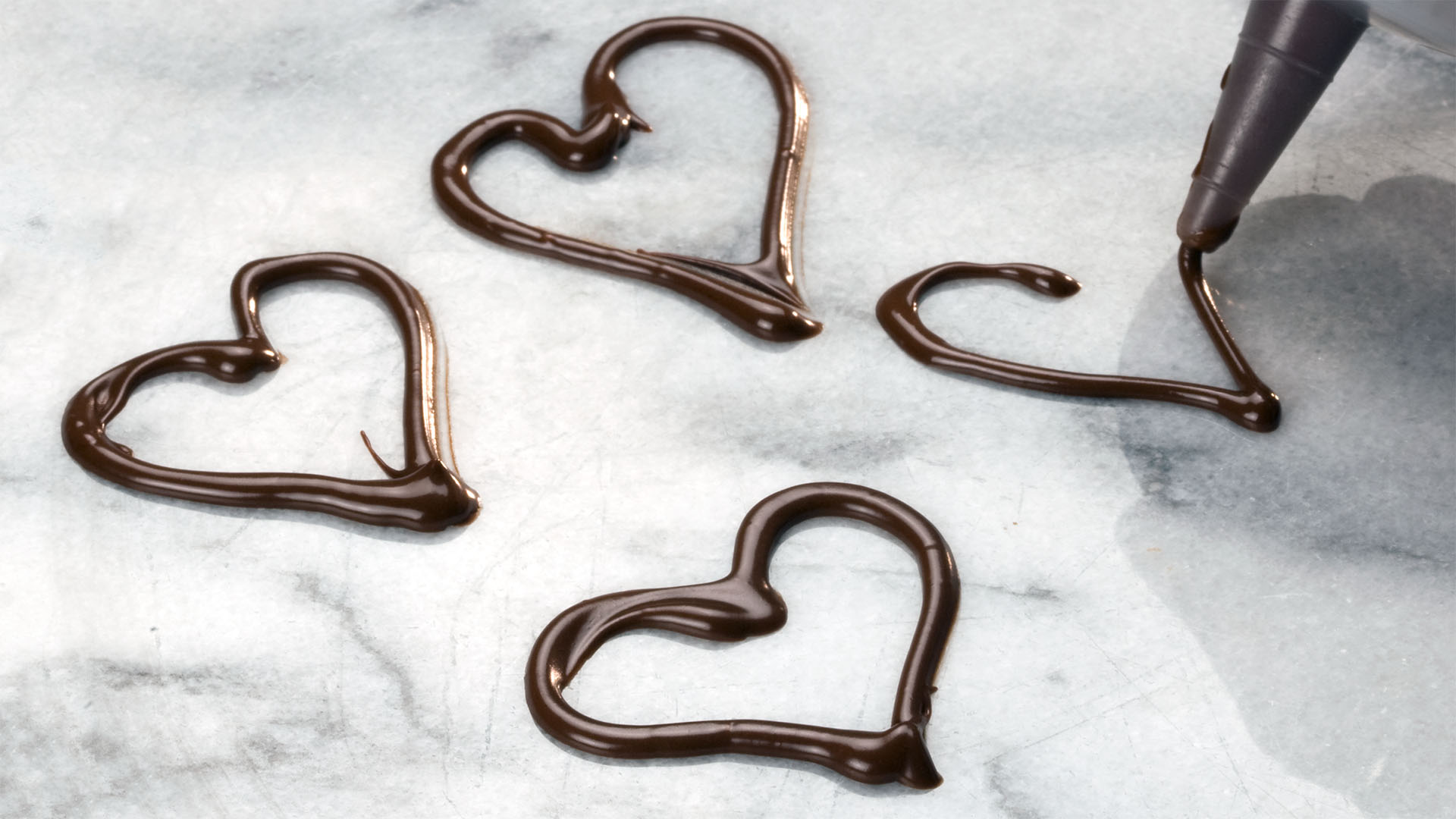 open chocolate hearts recipe