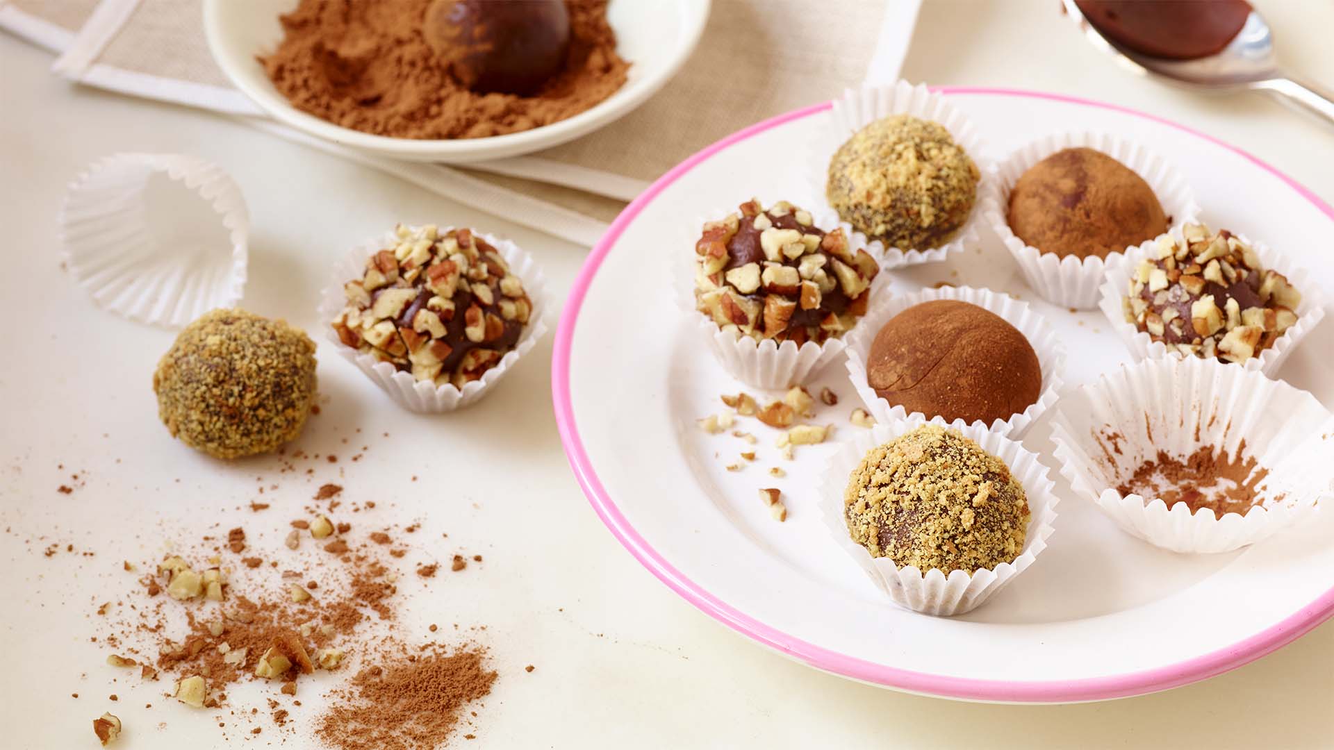 peanut butter and chocolate truffles recipe