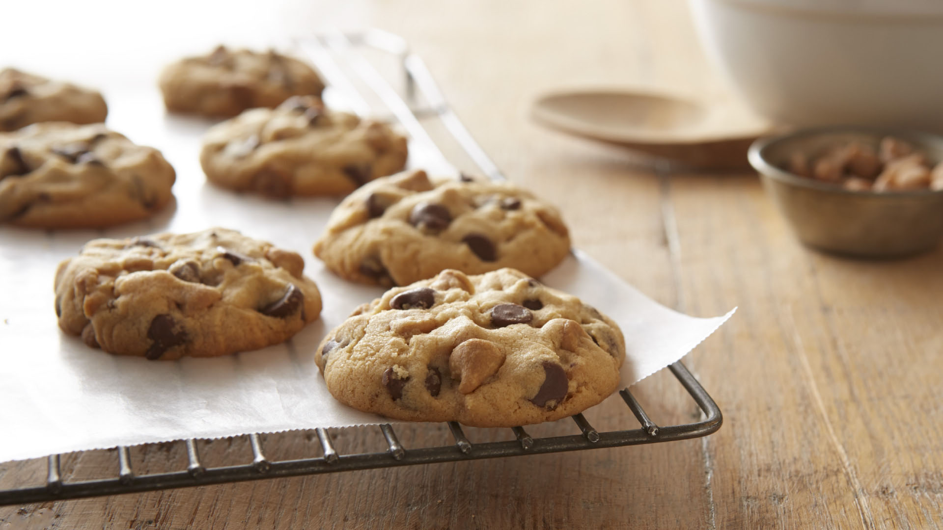 peanut butter chocolate chip cookies recipe