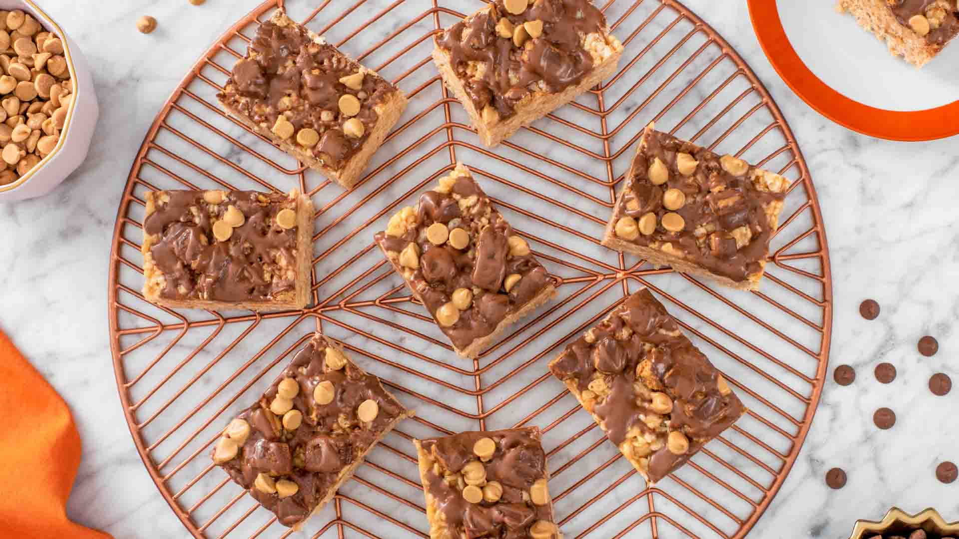 reeses peanut butter criispy treats recipe