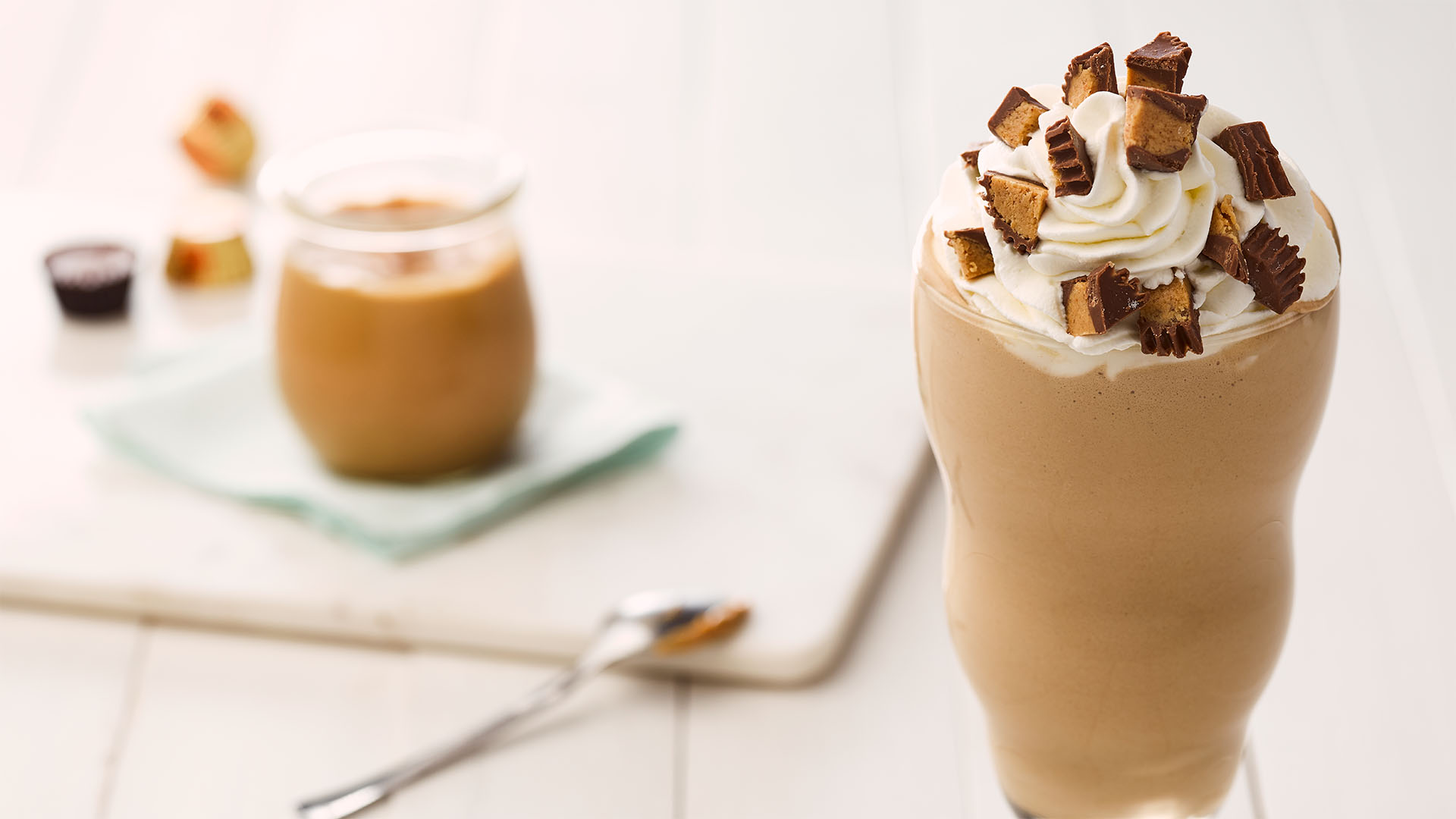 REESE'S Peanut Butter Cup Milkshake Recipe Recipes