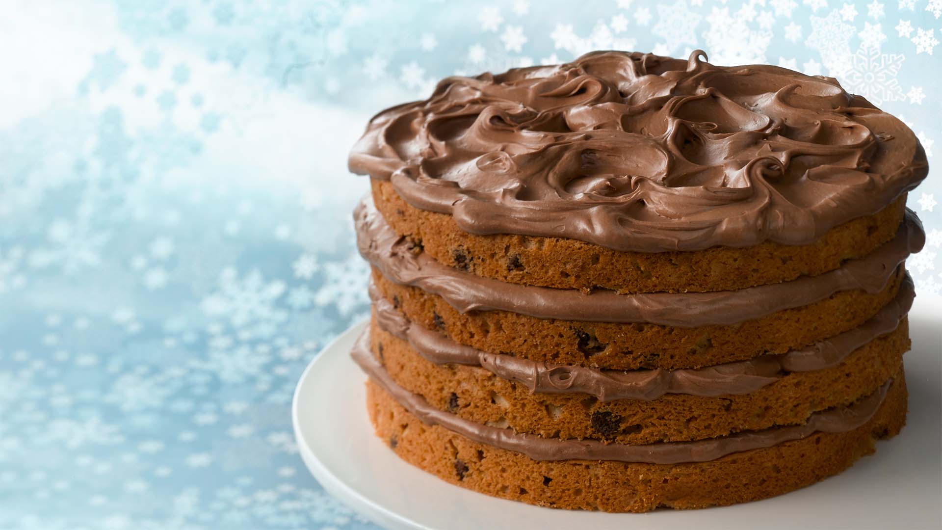 sour cream chocolate chip layer cake recipe