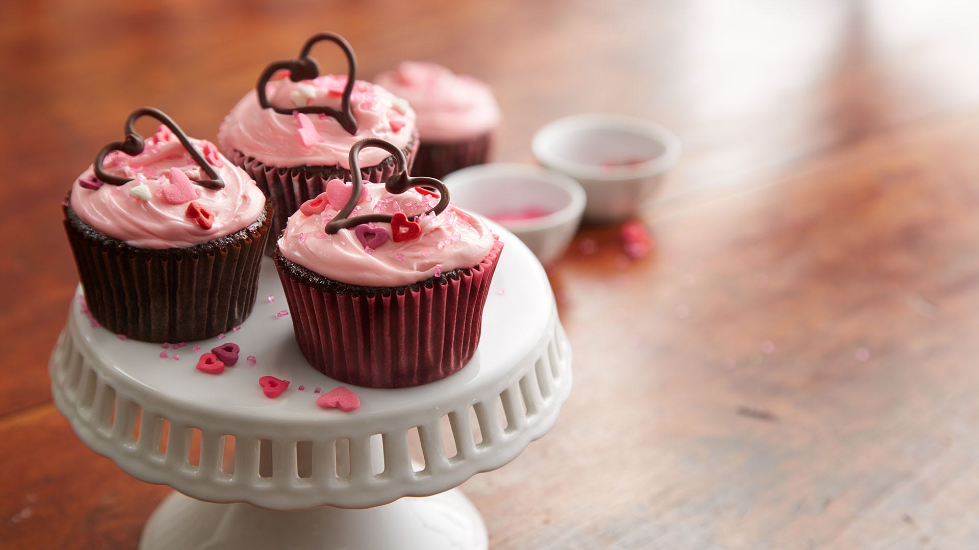 sweetheart chocolate cupcakes recipe