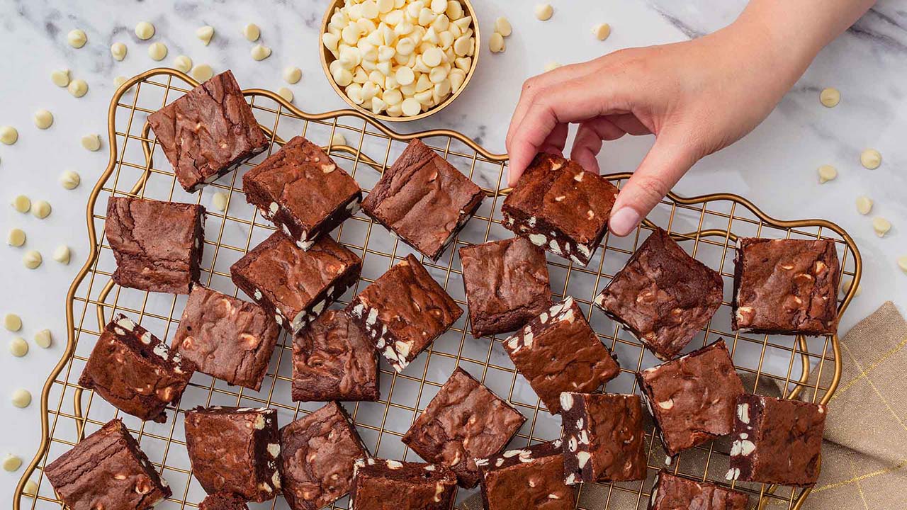 brownies au gateau au fromage et au cacao faciles