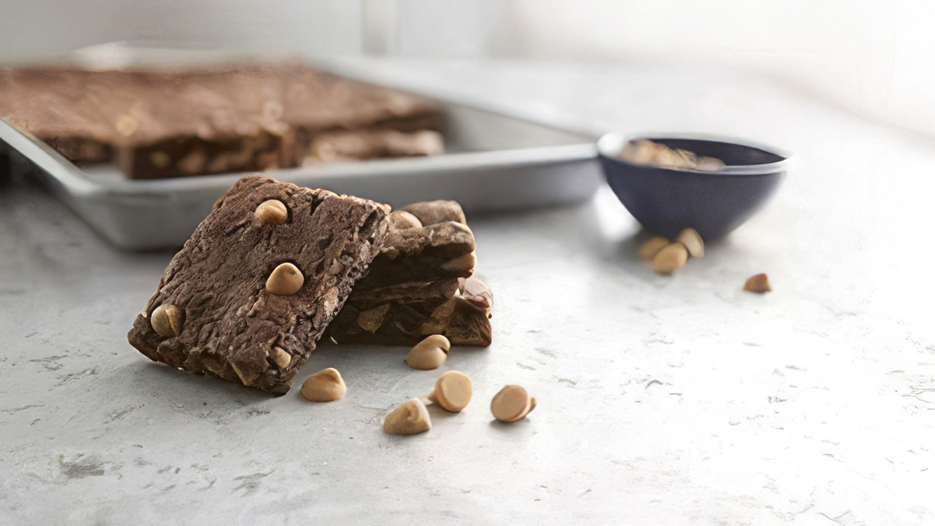 biscuits moelleux au chocolat cuits dans un moule reeses