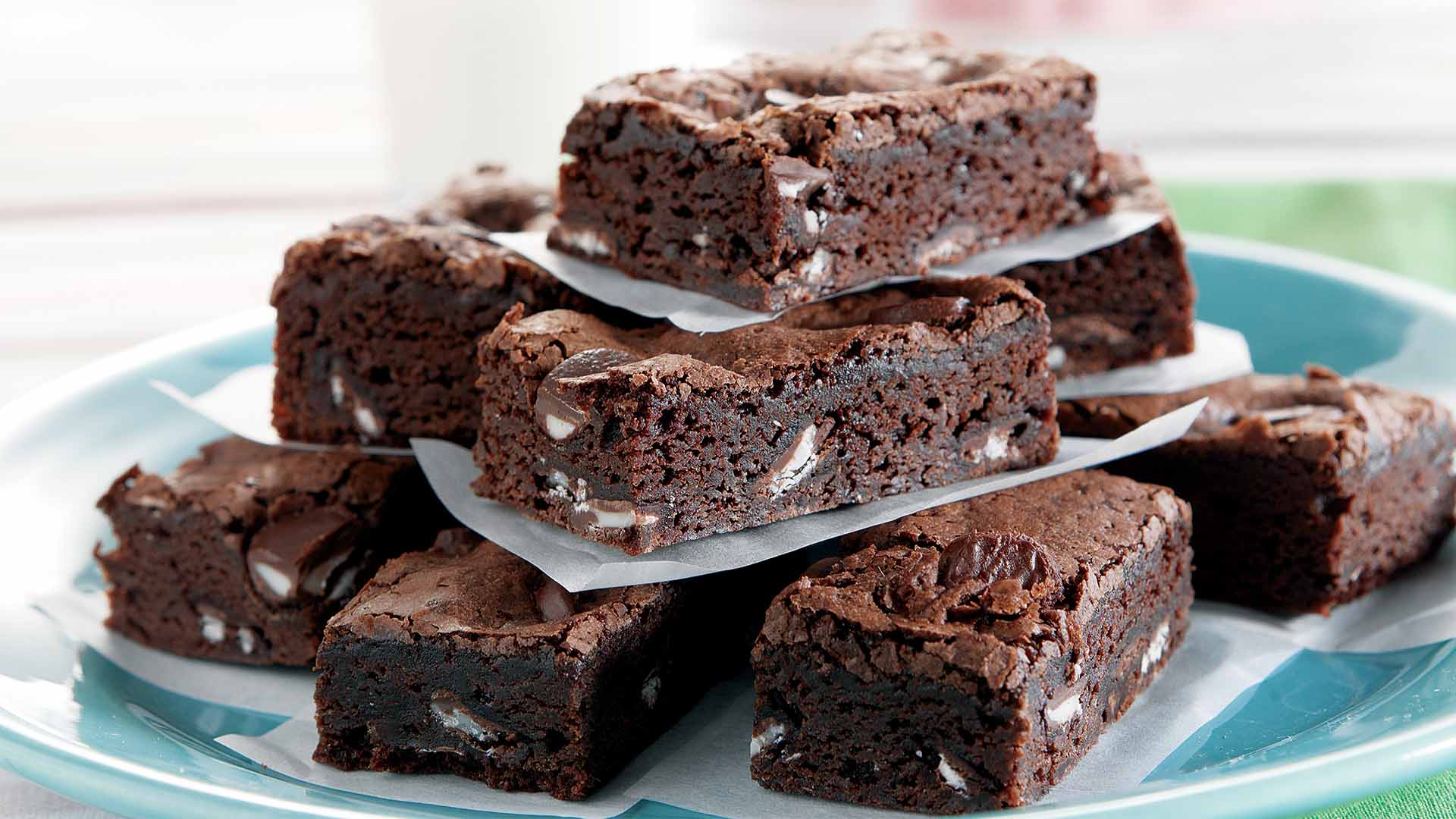 brownies sensationnels a la menthe poivree