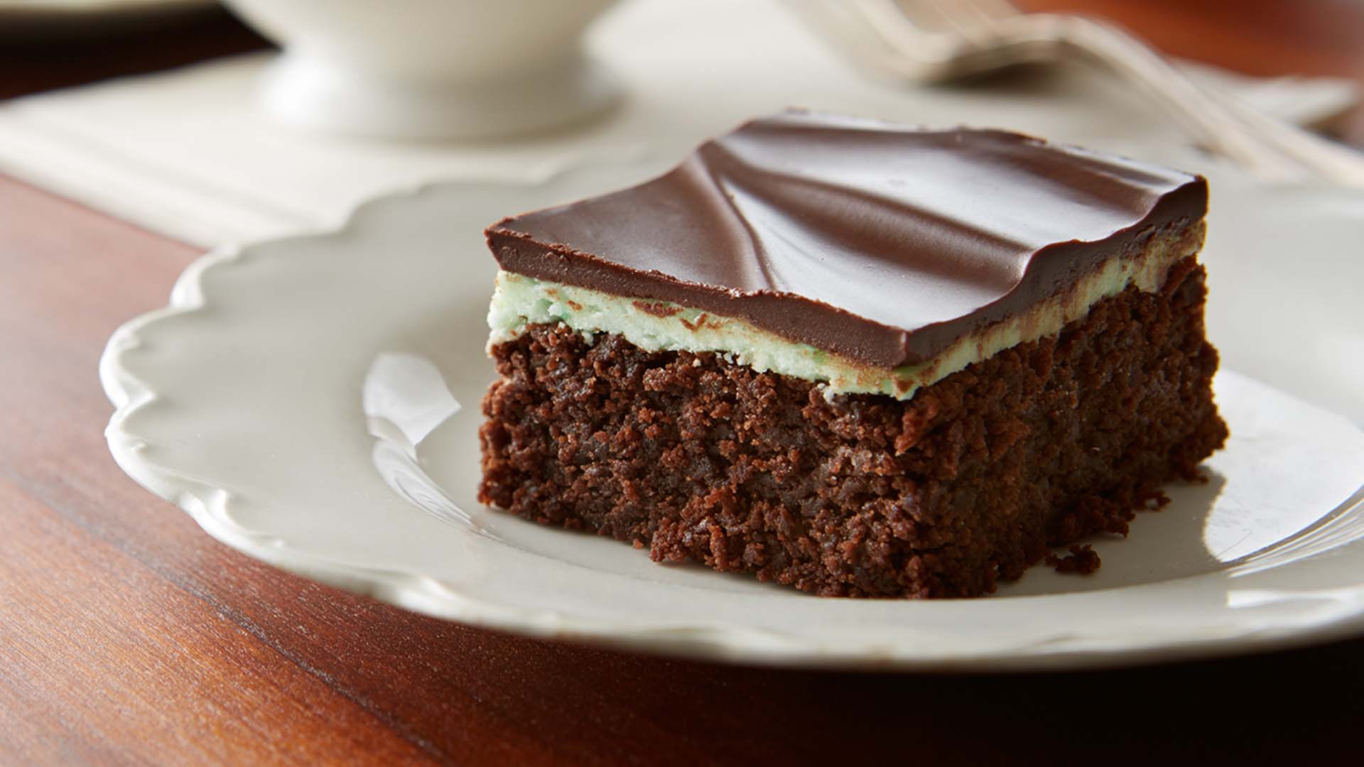 dessert irlandais au chocolat et a la menthe