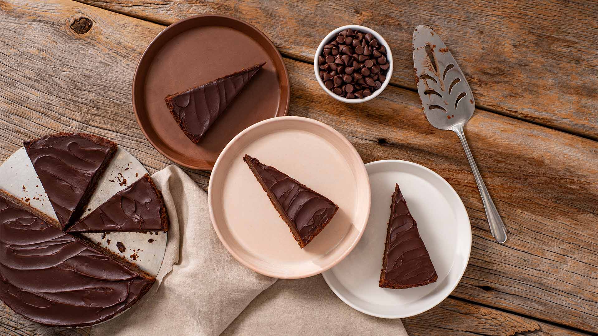 gateau a la tourte au cappuccino et au chocolat