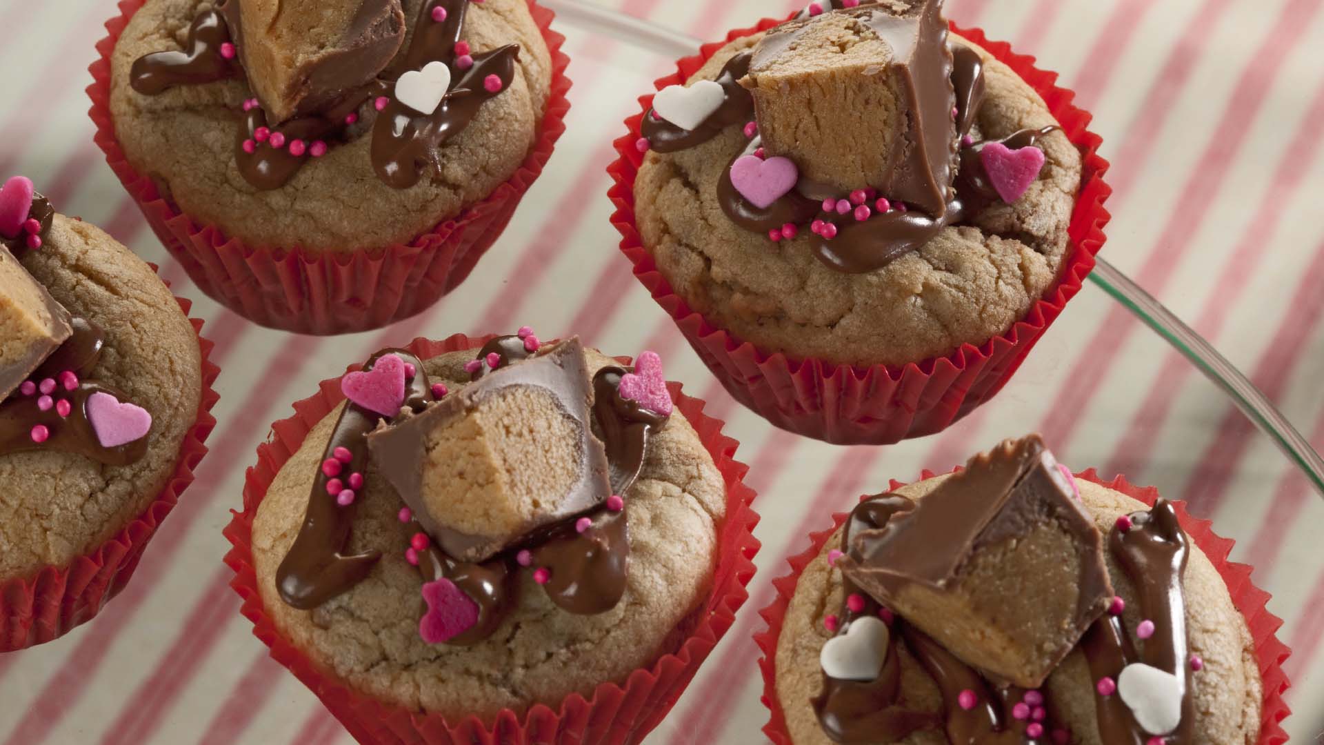 petits gateaux blondie au beurre d arachides reeses