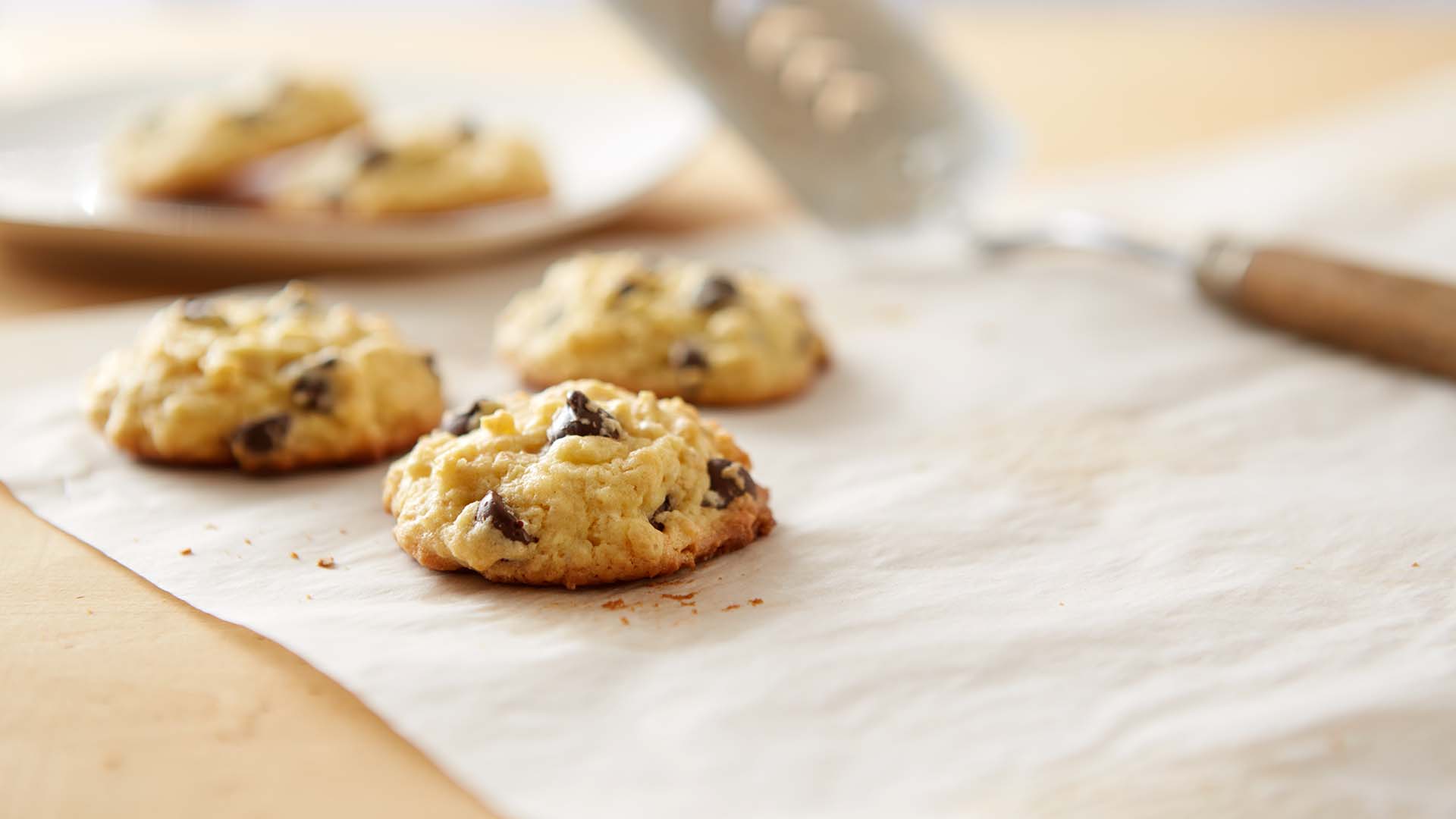 biscuits à l’avoine avec brisures de chocolat