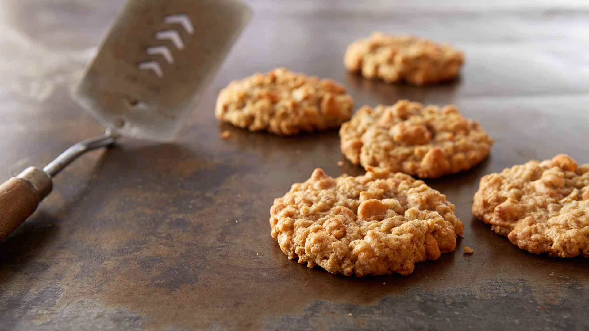 biscuits à l’avoine et caramel au beurre