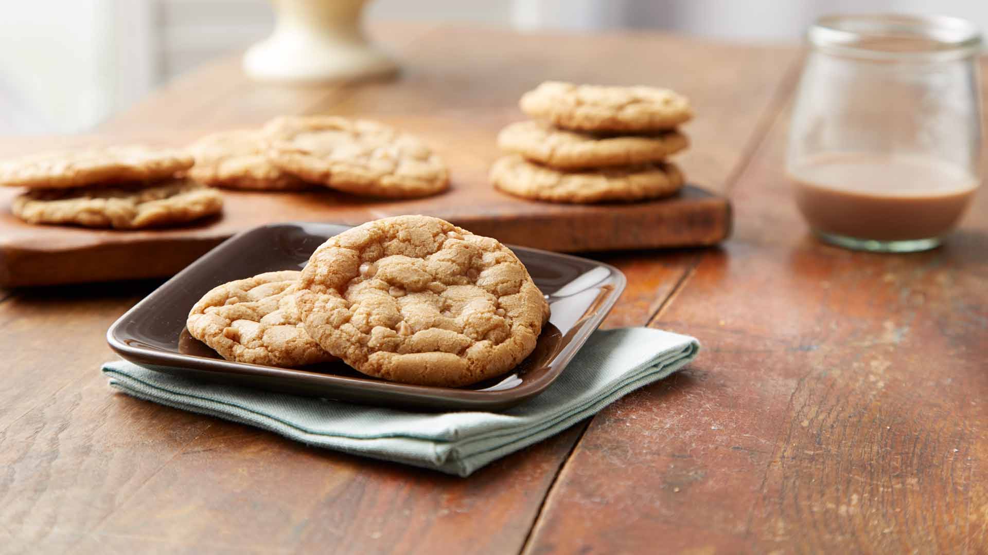 biscuits aux pépites de caramel skor chipits