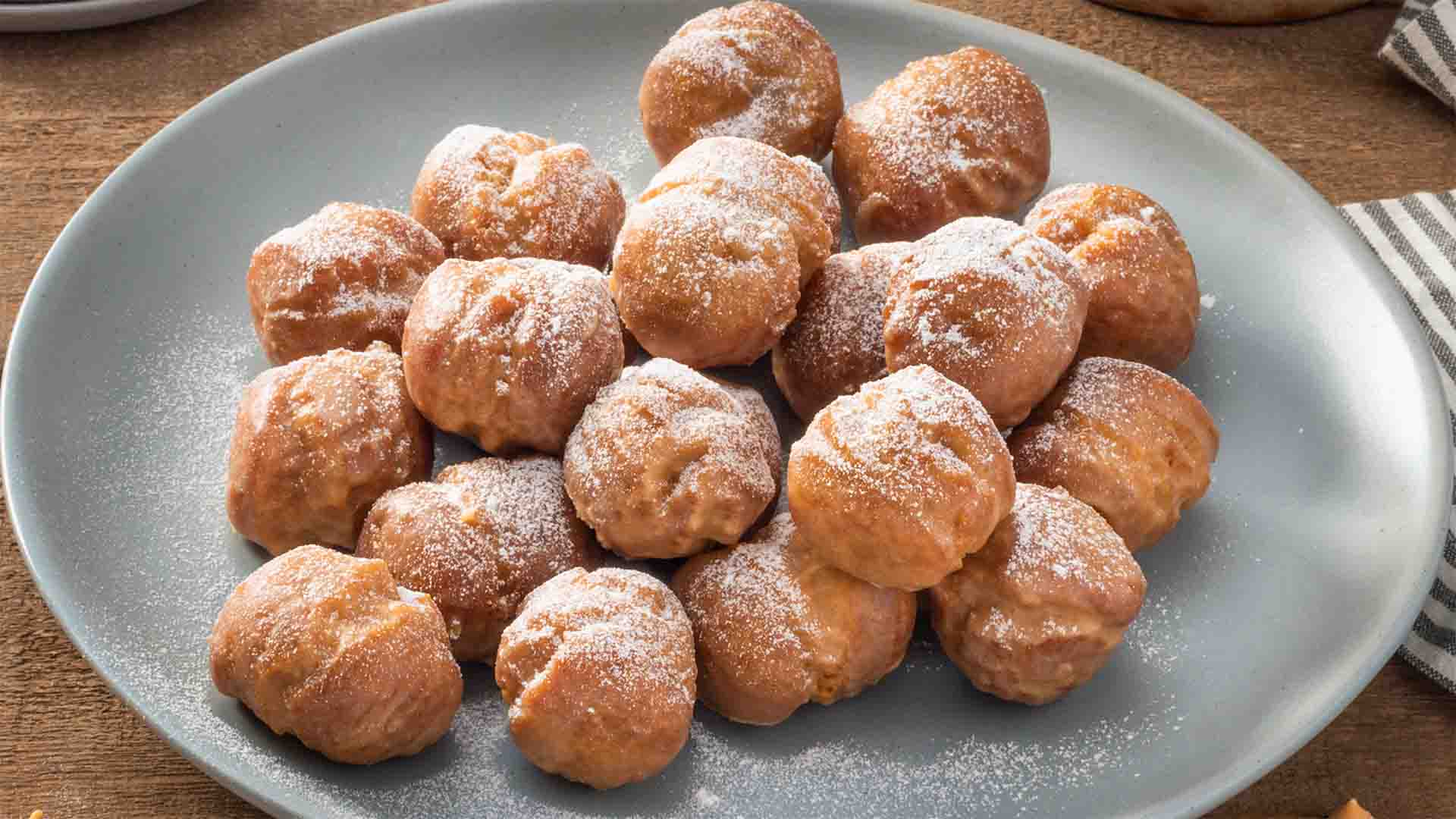 bouchées de beignet au caramel au beurre