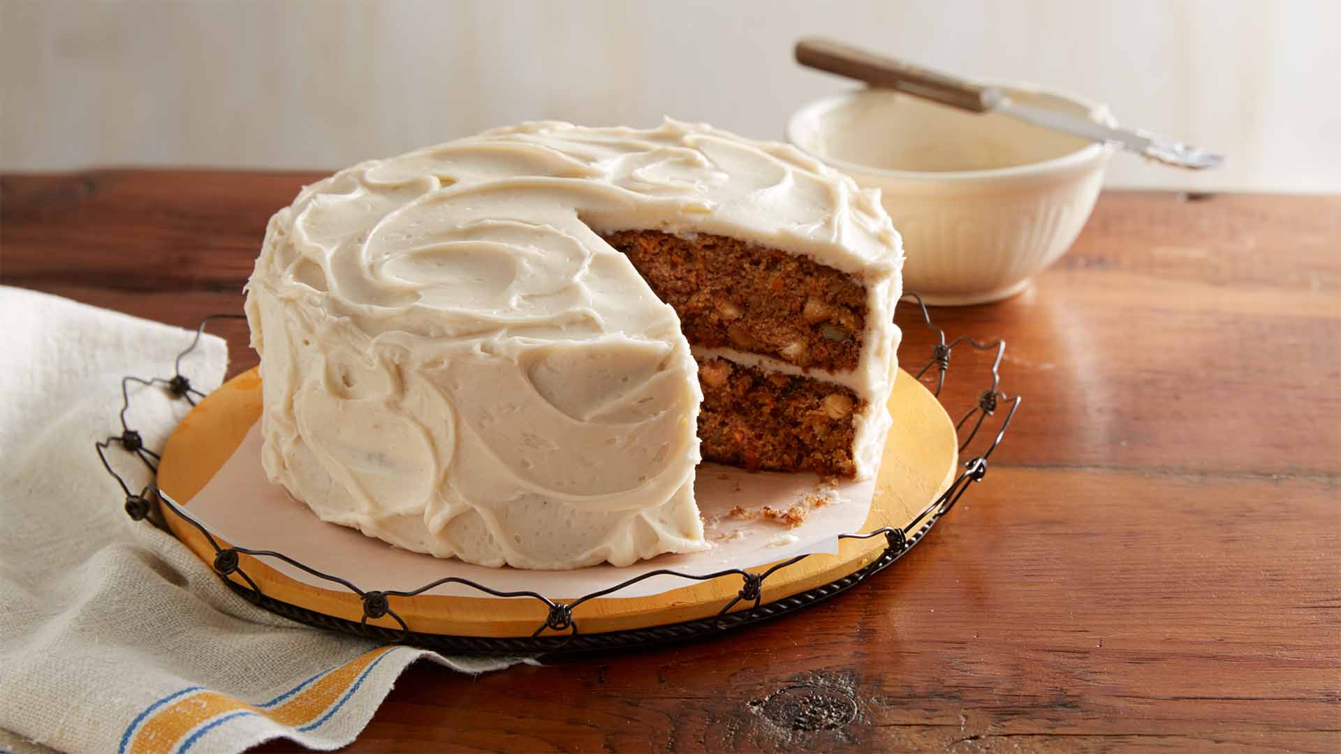 gâteau d’automne aux carottes et beurre d’arachides