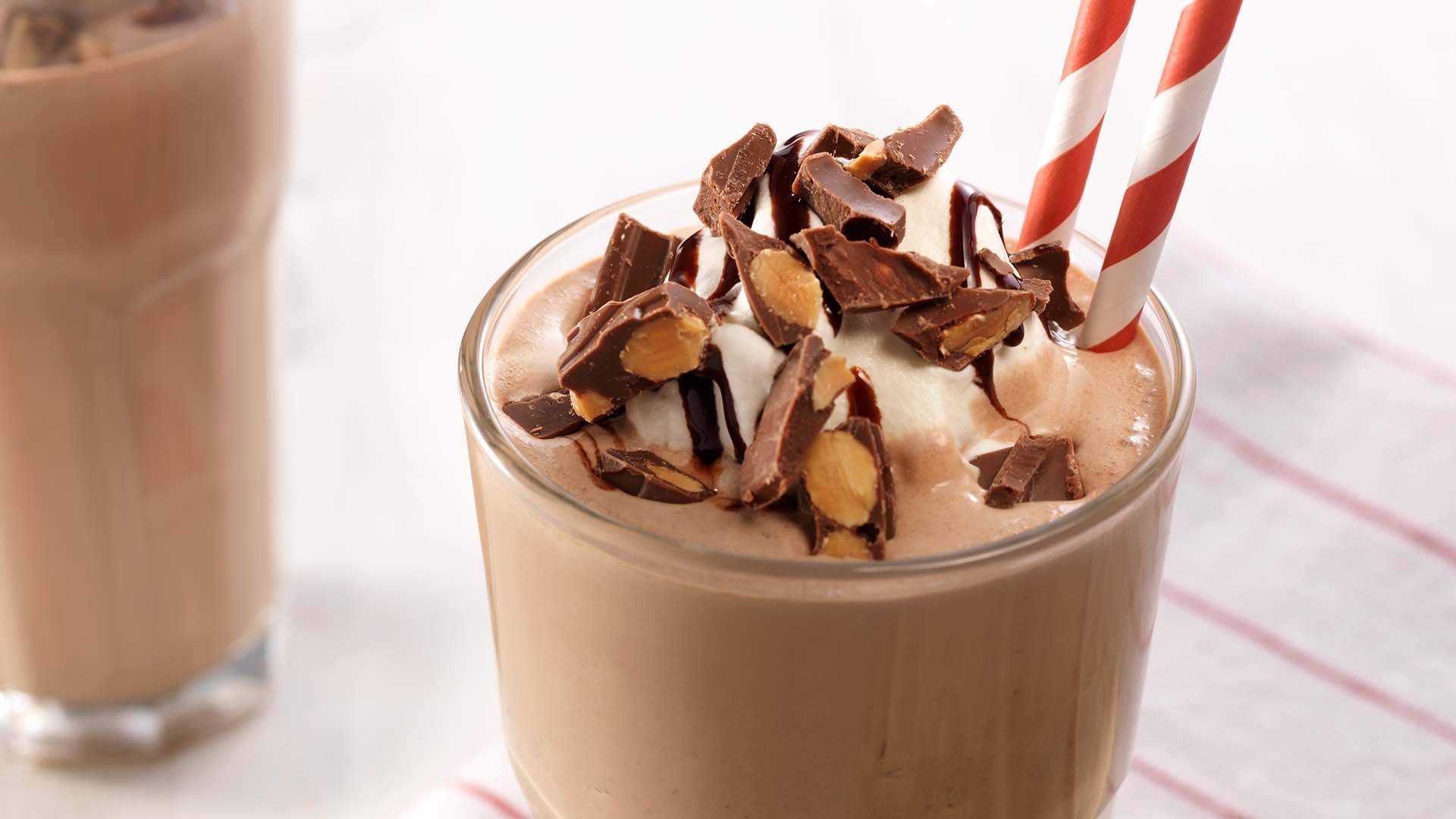 lait frappe amandes et moka recette