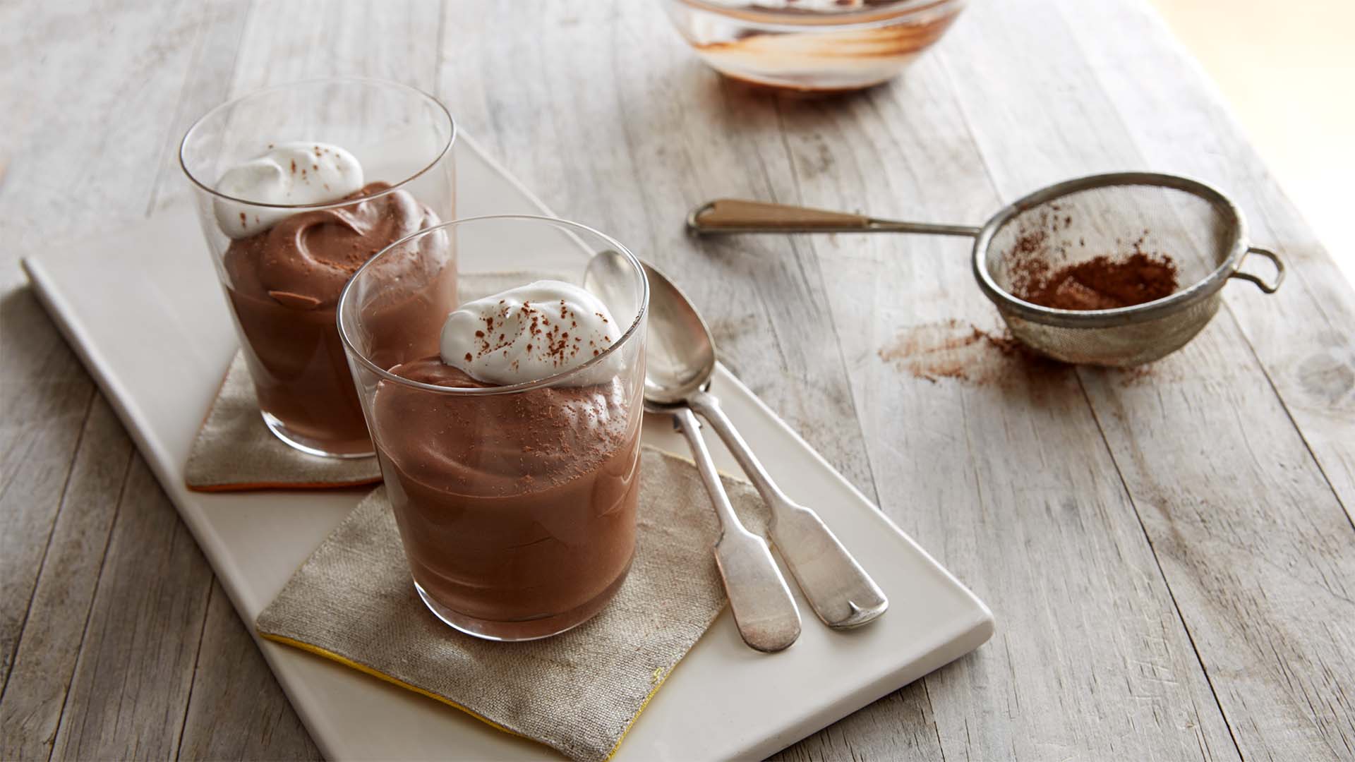 mousse au chocolat noir