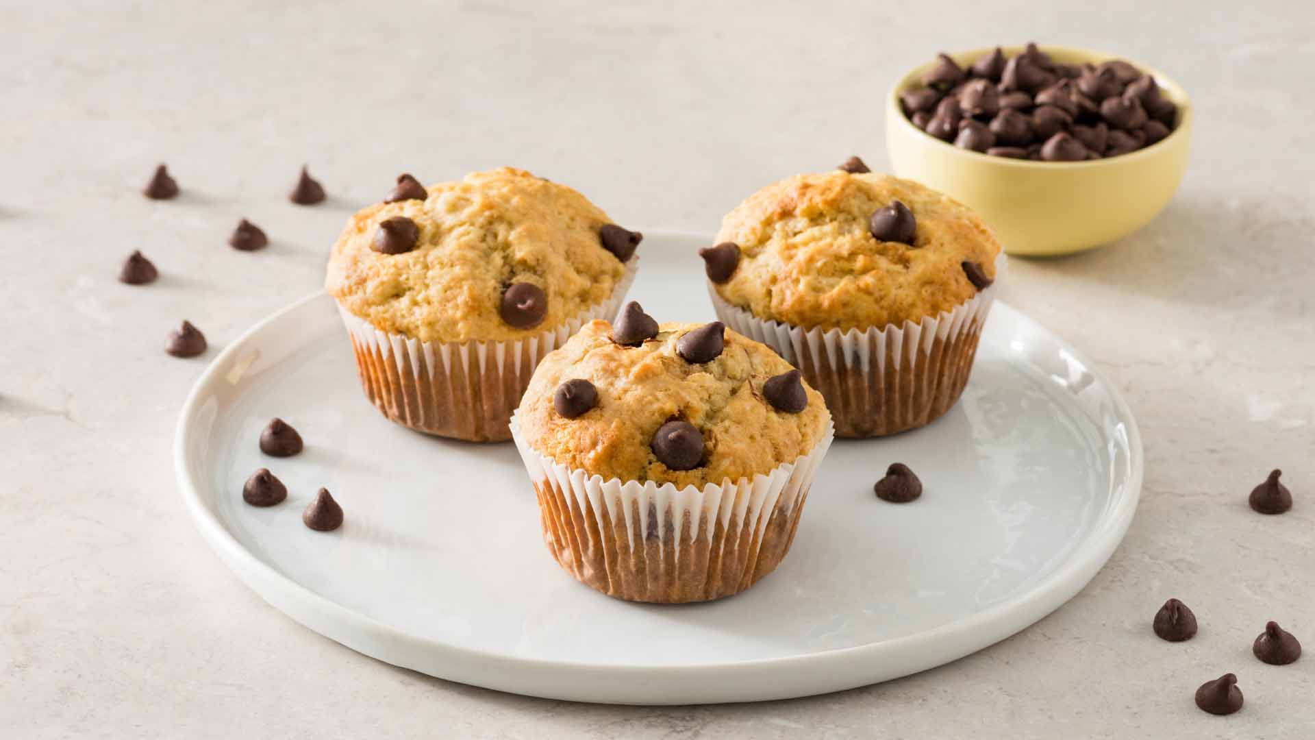 muffins aux brisures de chocolat et au babeurre