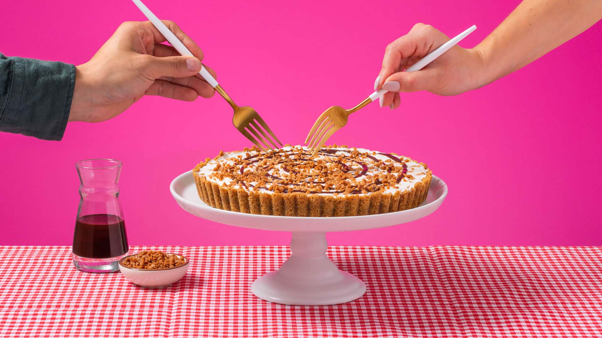 tarte a la creme glacee au chocolat et caramel