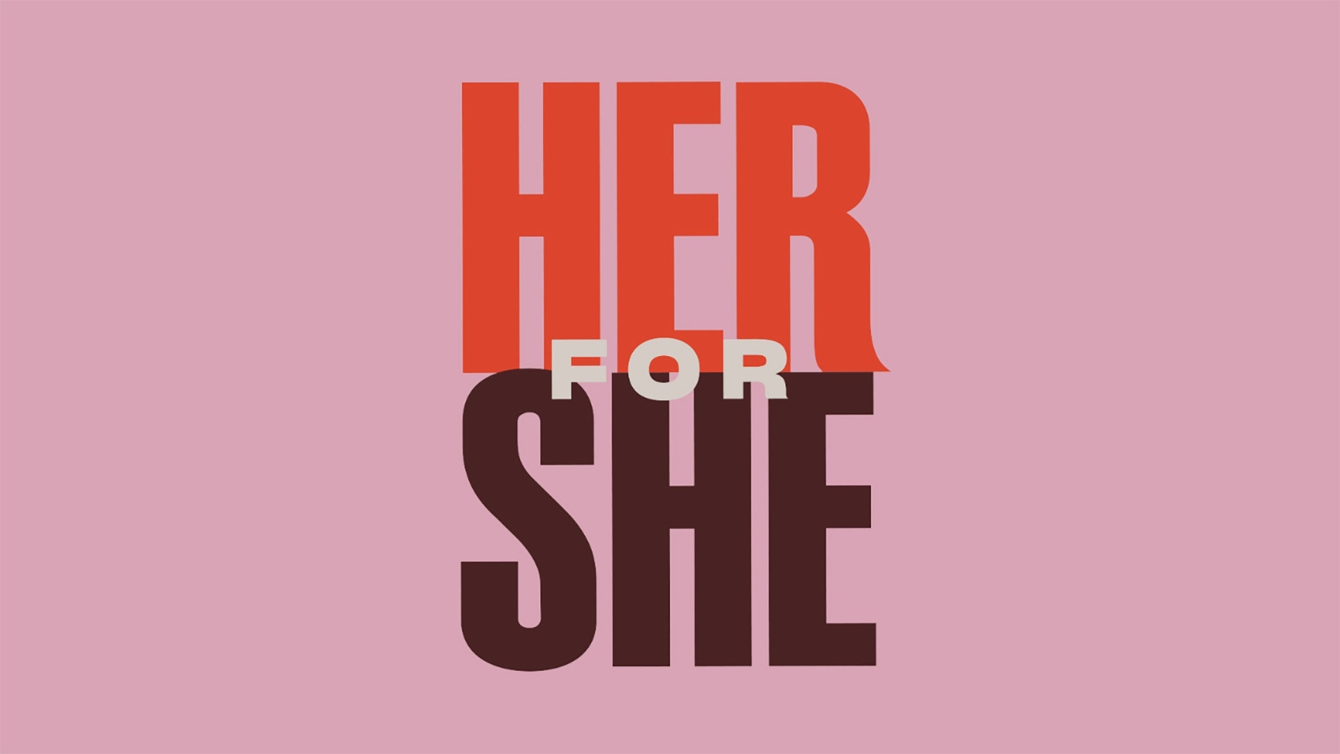 video de la campagne d introduction de her for she
