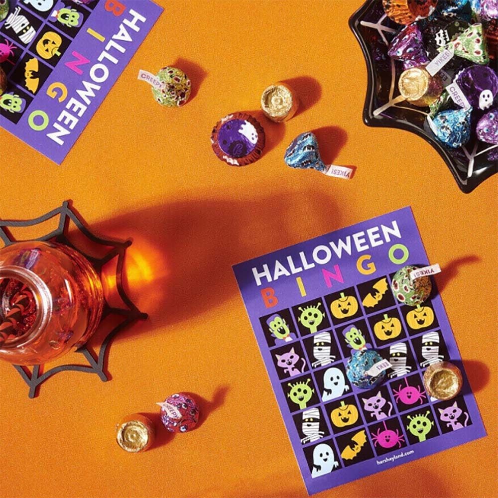 hersheys halloween bingo craft activity