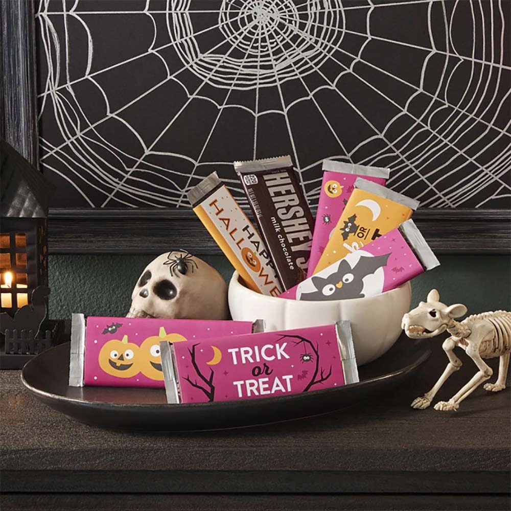 hersheys halloween diy candy bar wrappers craft