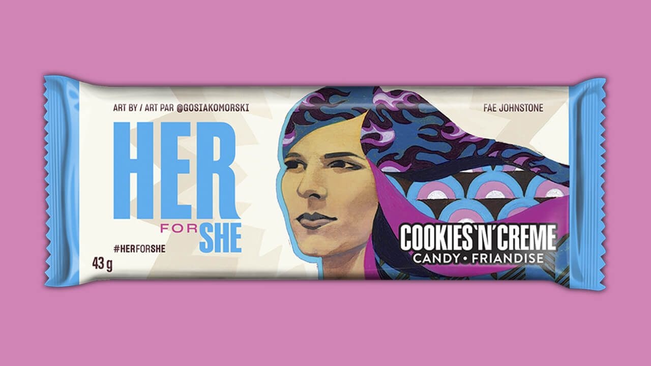 Fae Johnstone Candy Bar Design